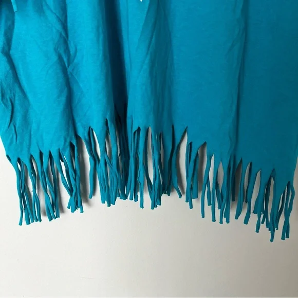 Vintage Lake Tahoe Fringe Cut Oversized Top - Picture 3 of 6